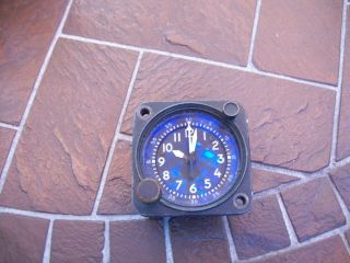 Vintage World War 2 Aircraft Mechanical Type A - 13a - 2 Clock