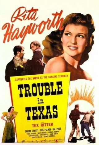 Vintage Movie 16mm Trouble In Texas Feature 1937 Film Adventure Drama