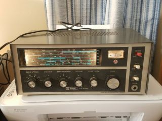 Vintage Knight Star Roamer Receiver Ham Radio Short Wave,  Lincoln Headphones