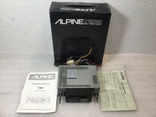 Vintage Alpine 7269 Fm/am Tuner Cassette Tape Deck Car Stereo