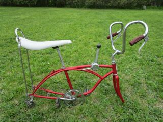 Vintage Schwinn Rams Horn Stingray Fastback Bicycle Frame,  Parts Or Restore