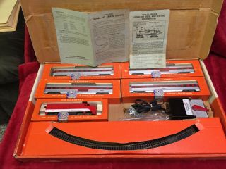 1962 Vintage Lionel Ho 14054 Texas Special Passenger Set In Set Box