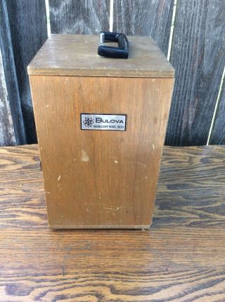 Vintage Bulova Microloupe / Microscope Model 9020,  in Case. 3