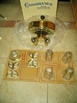 Complete Installation Kit For Vintage Casablanca Zephyr Inteli - Touch Fan