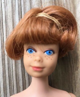 Vintage Midge Barbie Doll - Great Red Pageboy Hair Mattel