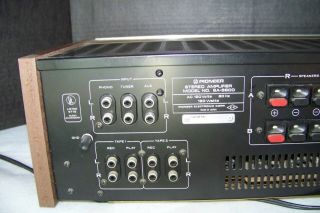 Vintage Pioneer Stereo Amplifier SA - 6800 7