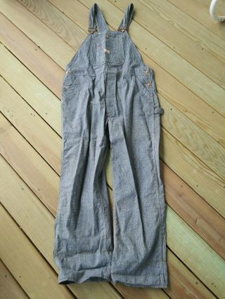 Vtg Jc Penney Overalls Union Made Usa 40 X 32