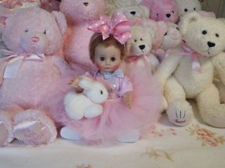Vintage Madame Alexander 1958 Baby Doll Kathy 16 " Heavy Vinyl Adorable Pink Tutu