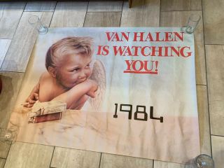 Van Halen Is Watching You Vintage Poster