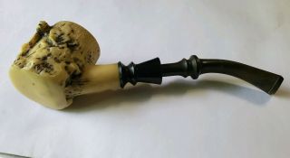 Vintage Collectible Smoking Pipe By G&g Appleby 1976 Composite Meerschaum