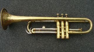 Vintage Martin Indiana Bb Trumpet 125028 Player 2