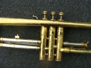 Vintage Martin Indiana Bb Trumpet 125028 Player 4