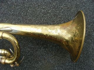 Vintage Martin Indiana Bb Trumpet 125028 Player 7