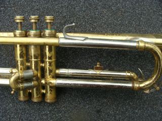 Vintage Martin Indiana Bb Trumpet 125028 Player 8