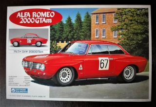 Gunze 1/24 Alfa Romeo 2000gtam Awesome Nostalgic & Vintage