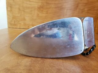 WWII Glass Iron VERY RARE Clear Saunders Model 1038 Pirex Glass 7