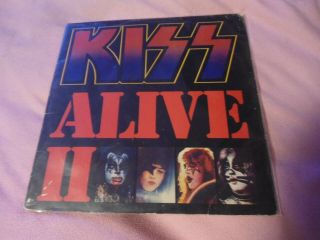 Rare Kiss Alive Ii 2 Lp Vinyl Misprint Error Album