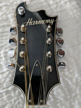 Vintage Harmony Batwing H35 Electric Mandolin - Made in the USA 3