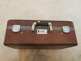 Vintage Platt Cases For Business & Industry Leather Tool Case RARE 1980s 6