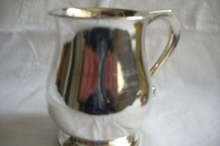 Silver Tankard / Cup Inscribed On 5 - 8 - 64 Edward Nicholas Walker. 2