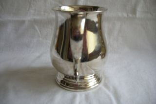 Silver Tankard / Cup Inscribed On 5 - 8 - 64 Edward Nicholas Walker. 3