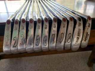 Vintage 1969 Classic Wilson Rare Golf Club Set Off 11 Irons