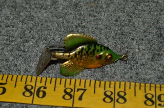 Vintage Arbogast Tin Liz Sunfish Fishing Lure