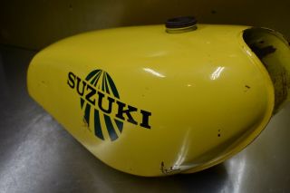 1975 Suzuki TM250 OEM Gas Tank Fuel Tm 250 75 Ahrma Vintage 12