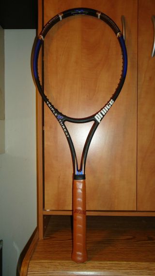 Prince Pro Stock 100 Size Xl Xavier Malisse Rare Racquet Wimbledon 1/2final 2002