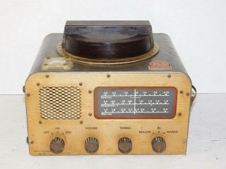 Vintage Rca Ar - 8712 Radio Marine Tube Direction Finder Beacon Broadcast Unit