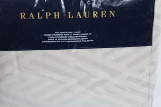 Ralph Lauren Clayton Penthouse Gray Duvet Cover FULL/QUEEN Vintage Silver $430 3