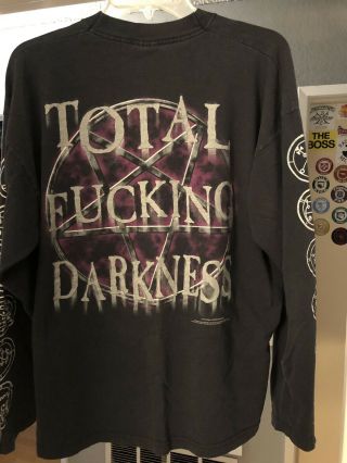 Cradle Of Filth Vintage Total Darkness Long Sleeve Shirt Xl Metal 5