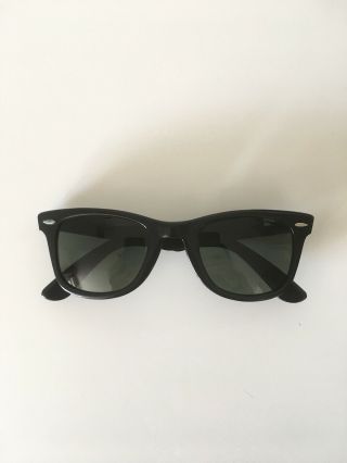 Vintage Ray Ban Bausch And Lomb Sunglasses Wayfarer B & L 5024