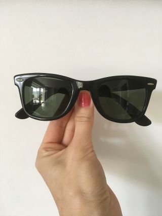 Vintage Ray Ban Bausch And Lomb Sunglasses Wayfarer B & L 5024 2