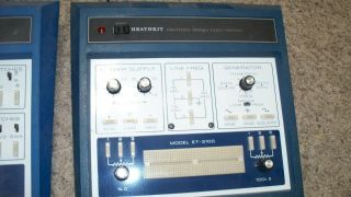 vintage HEATHKIT Electronic Design experimenters ET - 3100 & ET - 3200 & parts 3