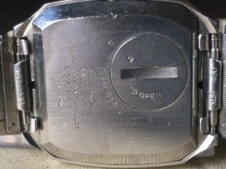 Vintage SEIKO Quartz Watch/ KING QUARTZ 5856 - 5000 SS 1978 Band 11