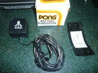 Vintage Atari Pong Complete w/power cable, 2