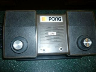 Vintage Atari Pong Complete w/power cable, 3