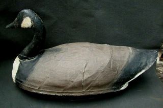 North Carolina Goose Decoy Ned Burgess Canvas Lure Nc Nr Andy Griffith