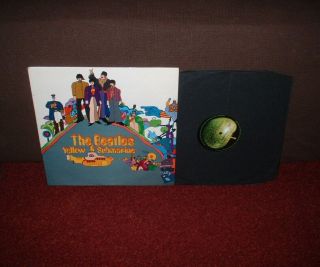 The Beatles Yellow Submarine Lp 1969 Apple 1st Press Mega Rare Mono