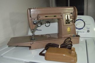 Vintage Singer Model 301a Heavy Duty Sewing Machine W/ Long Bed