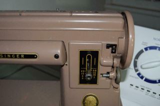 Vintage Singer Model 301A Heavy Duty Sewing Machine w/ Long Bed 5