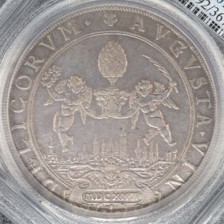 Taler 1625 German States Augsburg Pcgs Au Dav - 3014 Silver Rare