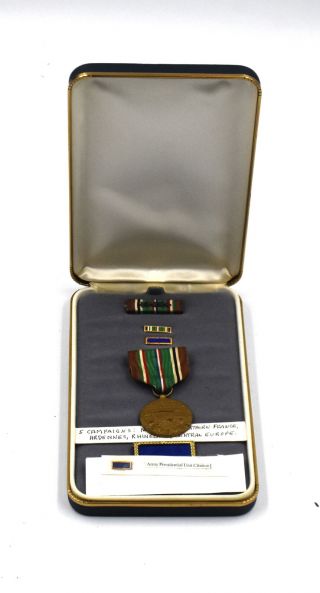 Wwii European & African Campaign Medal Us Militaria Collectible Memorabilia