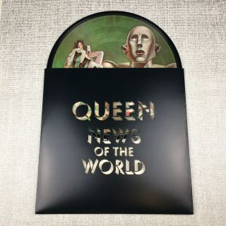 Queen - News Of The World - Ltd Edition 12” Vinyl Picture Disc - U.  K (2017) Rare