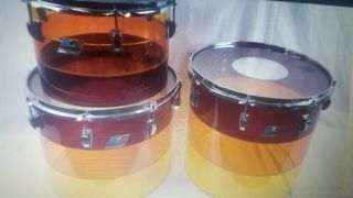 Vintage Ludwig Tequila Sunrise Drums 3 Day