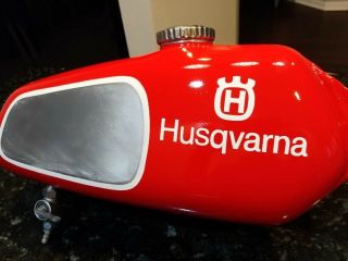 Husqvarna Gas Tank Vintage Mx Aluminum