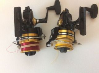 (2) Vintage Penn 6500ss Spinfisher Spinning Reels,