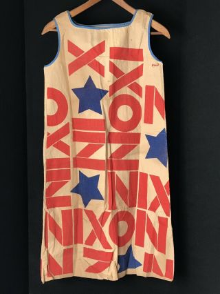 Vintage Nixon Paper Dress 1968 Republican Convention Ygf