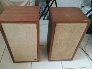 Vintage Pair Ar4 Ar4x Speakers All - - S/n F 0891 Fsx9630